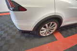 Maxton Design Rear Side Splitters V.1 Tesla Model X