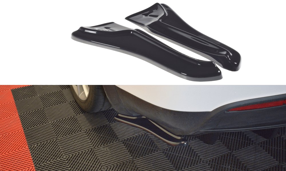 Maxton Design Rear Side Splitters V.1 Tesla Model X