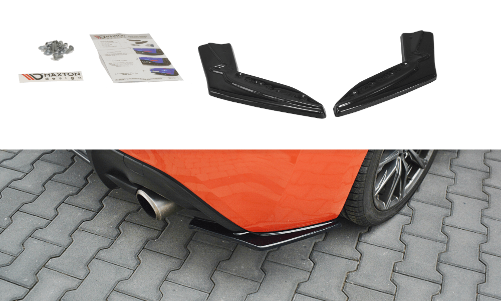 Maxton Design Rear Side Splitters V.1 Toyota Gt86 Facelift