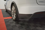 Maxton Design Rear Side Splitters V.2 Tesla Model X