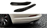 Maxton Design Rear Side Splitters VW Passat CC R36 R-Line (Preface)