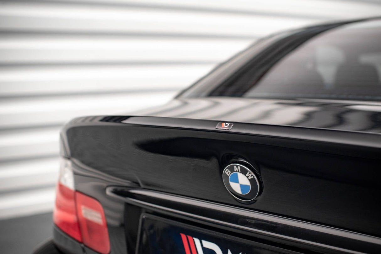 Maxton Design Rear Spoiler / Lid Extension BMW 3 E46 Coupe (M3 Csl Look) (For Painting)