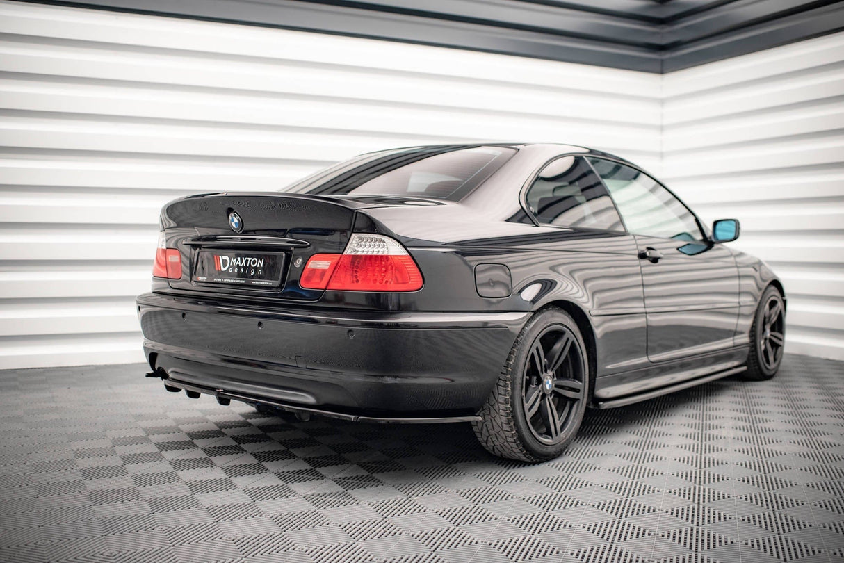 Maxton Design Rear Spoiler / Lid Extension BMW 3 E46 Coupe (M3 Csl Look) (For Painting)