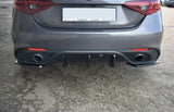 Maxton Design Rear Valance Alfa Romeo Giulia Veloce