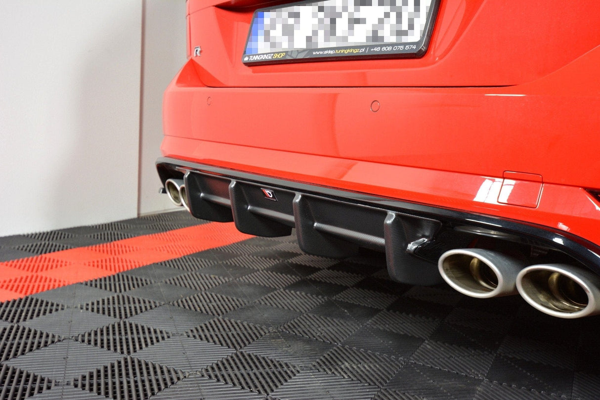 Maxton Design Rear Valance VW Golf 7 Sportwagen Facelift
