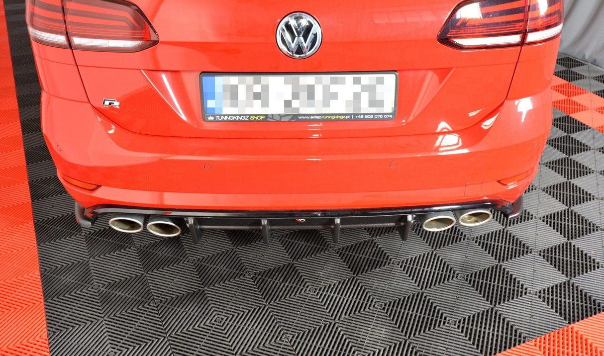 Maxton Design Rear Valance VW Golf 7 Sportwagen Facelift