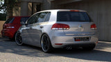 Maxton Design Rear Valance VW Golf VI With 1 Exhaust Hole