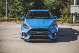 Maxton Design Racing Durability Front Splitter + Flaps Ford Focus RS MK3