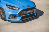 Maxton Design Racing Durability Front Splitter + Flaps Ford Focus RS MK3