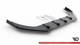 Maxton Design Racing Durability Front Splitter + Flaps Volkswagen Golf Mk8 GTi / R-Line