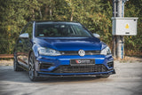 Maxton Design Racing Durability Front Splitter V.2 VW Golf R Mk7 Facelift