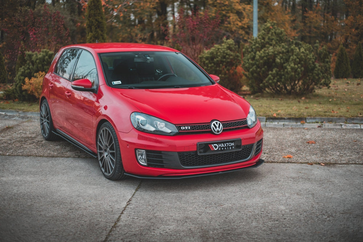 Maxton Design Racing Durability Front Splitter V.3 Volkswagen Golf GTi Mk6