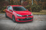 Maxton Design Racing Durability Front Splitter V.3 Volkswagen Golf GTi Mk6