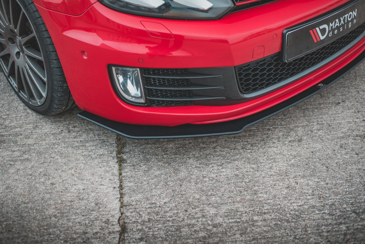 Maxton Design Racing Durability Front Splitter V.3 Volkswagen Golf GTi Mk6