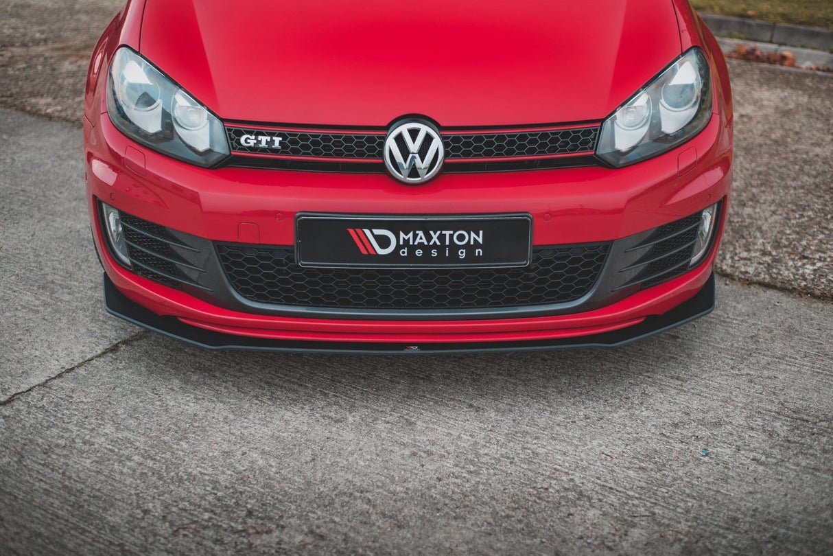 Maxton Design Racing Durability Front Splitter V.3 Volkswagen Golf GTi Mk6