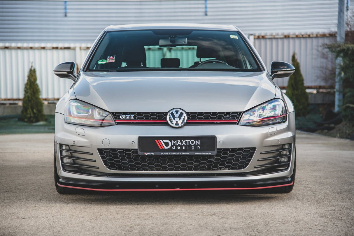 Maxton Design Racing Durability Front Splitter | VW Mk7 GTI