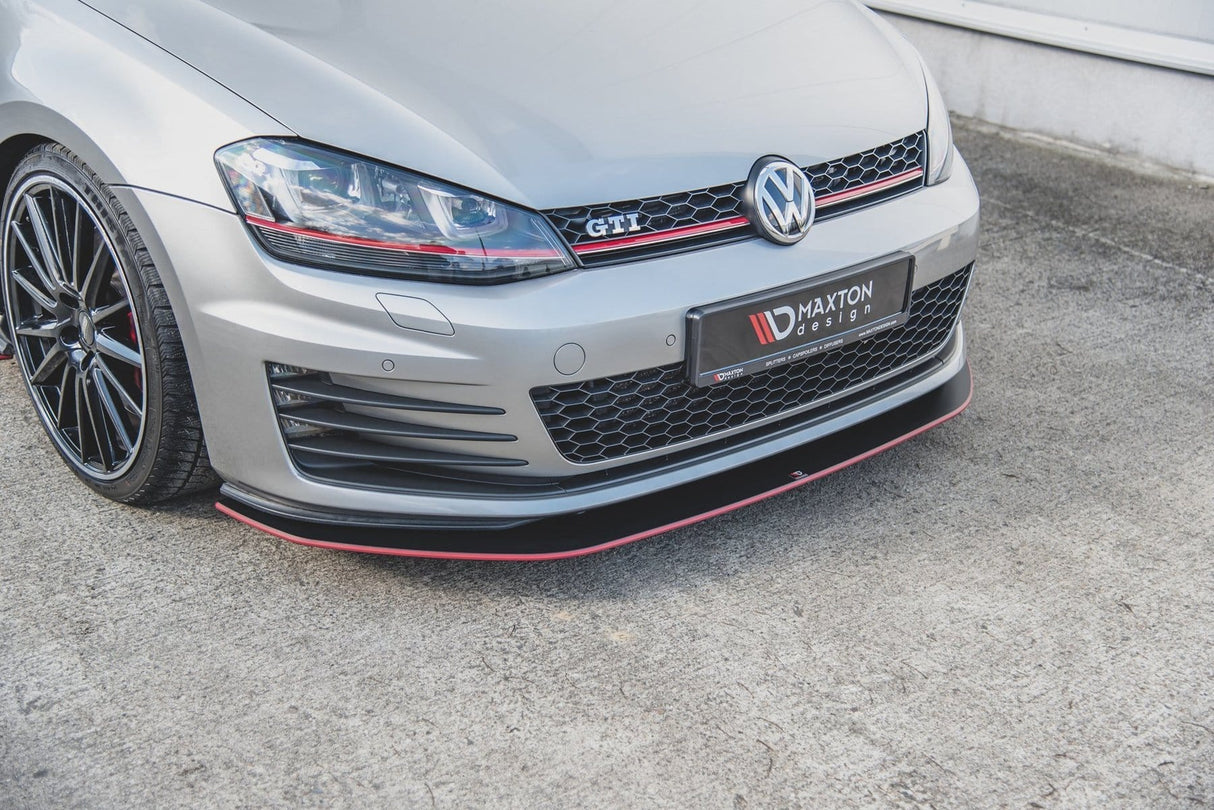 Maxton Design Racing Durability Front Splitter | VW Mk7 GTI