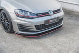 Maxton Design Racing Durability Front Splitter | VW Mk7 GTI