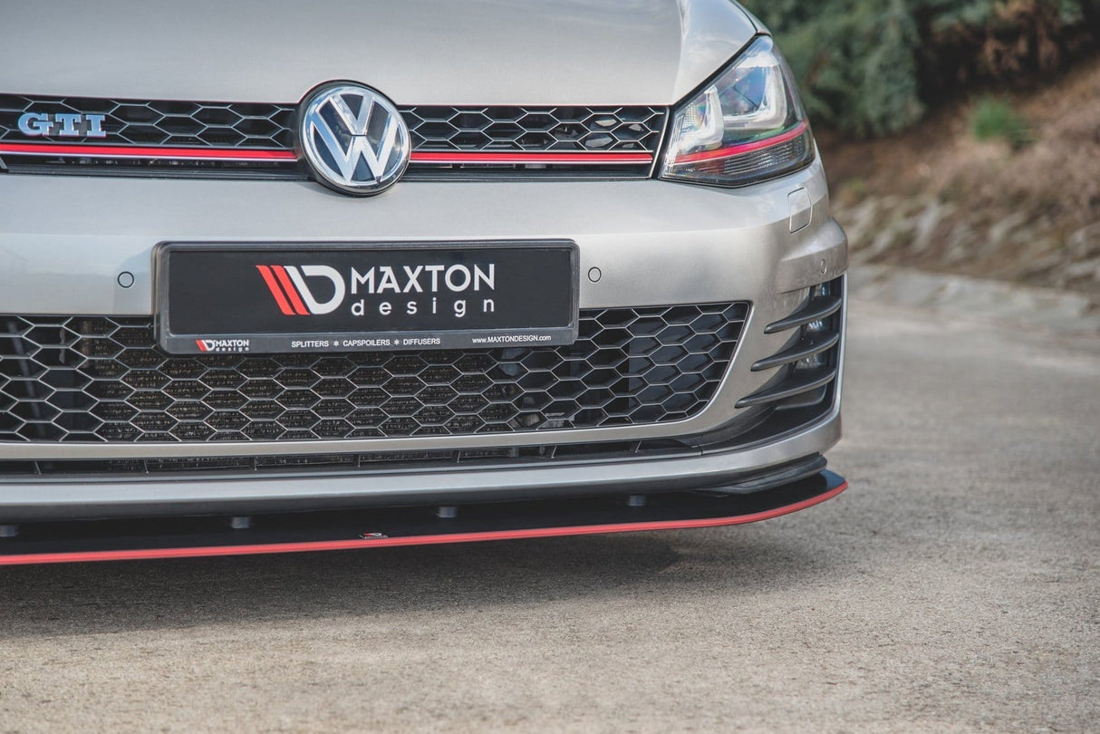 Maxton Design Racing Durability Front Splitter | VW Mk7 GTI
