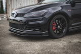 Maxton Design Racing Durability Front Splitter VW Golf Mk7 GTi TCR