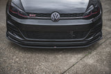 Maxton Design Racing Durability Front Splitter VW Golf Mk7 GTi TCR