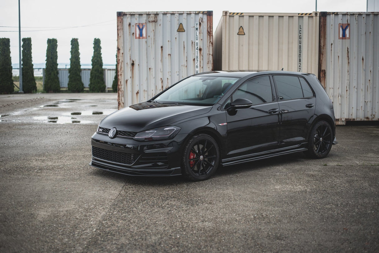 Maxton Design Racing Durability Front Splitter VW Golf Mk7 GTi TCR