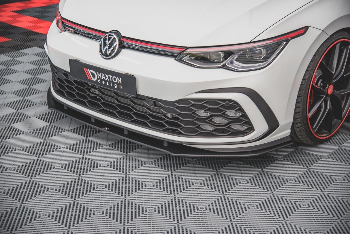 Maxton Design Racing Durability Front Splitter Volkswagen Golf Mk8 GTi / R-Line