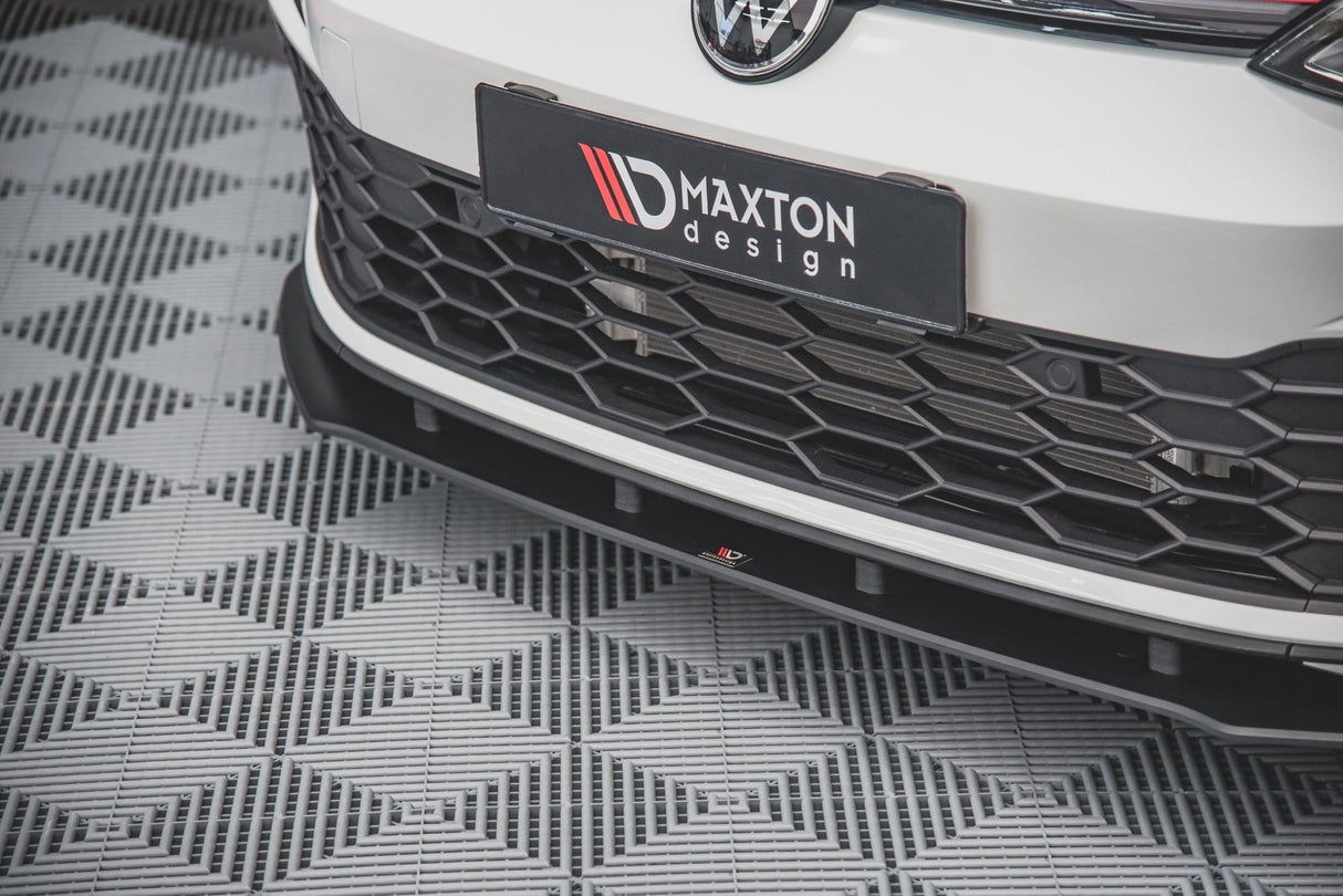 Maxton Design Racing Durability Front Splitter Volkswagen Golf Mk8 GTi / R-Line