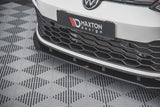 Maxton Design Racing Durability Front Splitter Volkswagen Golf Mk8 GTi / R-Line