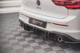 Maxton Design Racing Durability Rear Diffuser V.2 Volkswagen Golf Mk8 GTi
