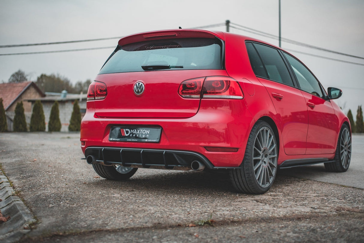 Maxton Design Racing Durability Rear Diffuser V.2 Volkswagen Golf GTi Mk6