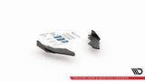 Maxton Design Racing Durability Rear Side Splitters + Flaps Volkswagen Golf Mk8 GTi