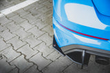 Maxton Design Racing Durability Rear Side Splitters Ford Focus RS MK3