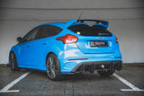 Maxton Design Racing Durability Rear Side Splitters Ford Focus RS MK3