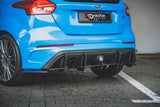 Maxton Design Racing Durability Rear Side Splitters Ford Focus RS MK3