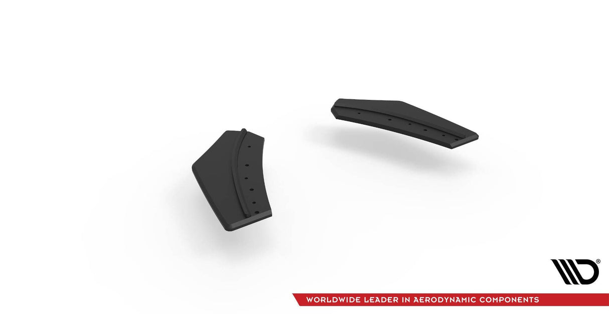 Maxton Design Racing Durability Rear Side Splitters Ford Focus RS MK3