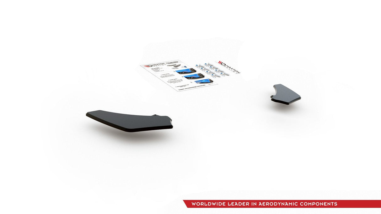 Maxton Design Racing Durability Rear Side Spiltters V.2 - VW Golf Mk7 GTI