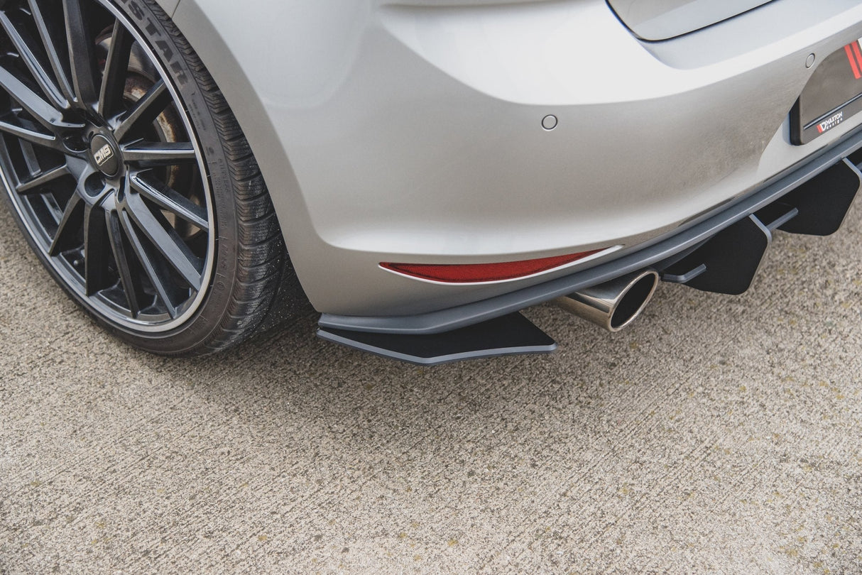 Maxton Design Racing Durability Rear Side Spiltters V.2 - VW Golf Mk7 GTI