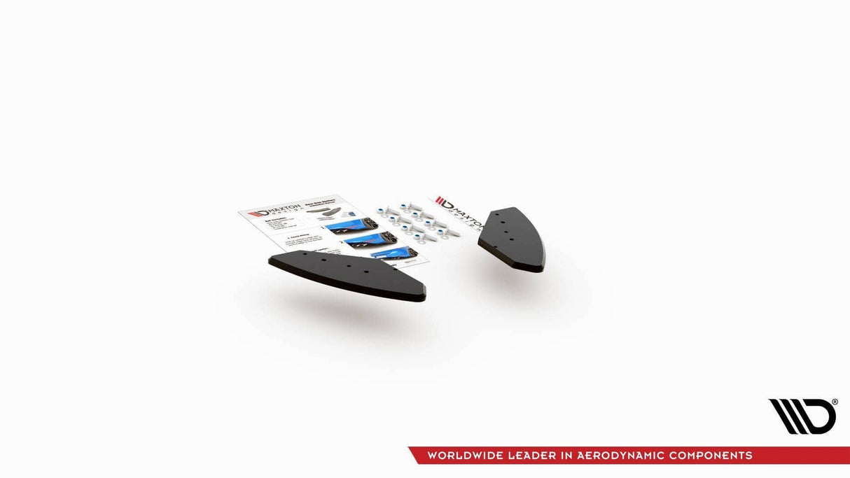 Maxton Design Racing Durability Rear Side Splitters Volkswagen Golf GTi Mk6