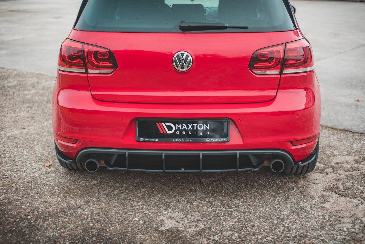 Maxton Design Racing Durability Rear Side Splitters Volkswagen Golf GTi Mk6