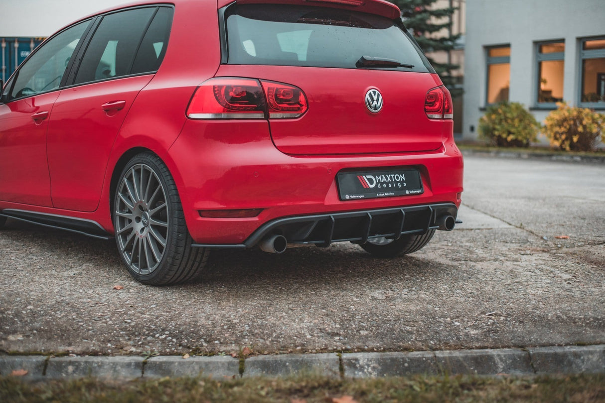 Maxton Design Racing Durability Rear Side Splitters Volkswagen Golf GTi Mk6