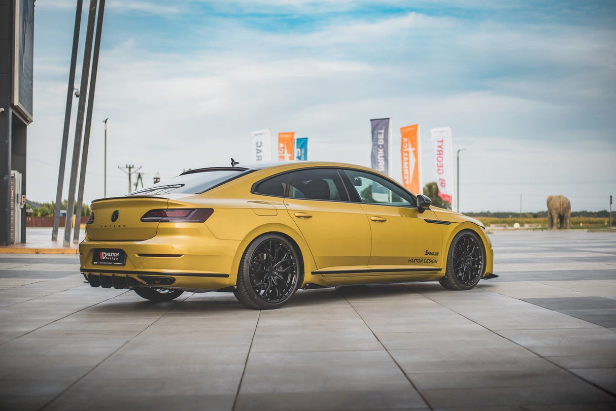Maxton Design Racing Durability Rear Valance + Flaps Volkswagen Arteon R-Line