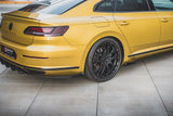 Maxton Design Racing Durability Rear Valance + Flaps Volkswagen Arteon R-Line