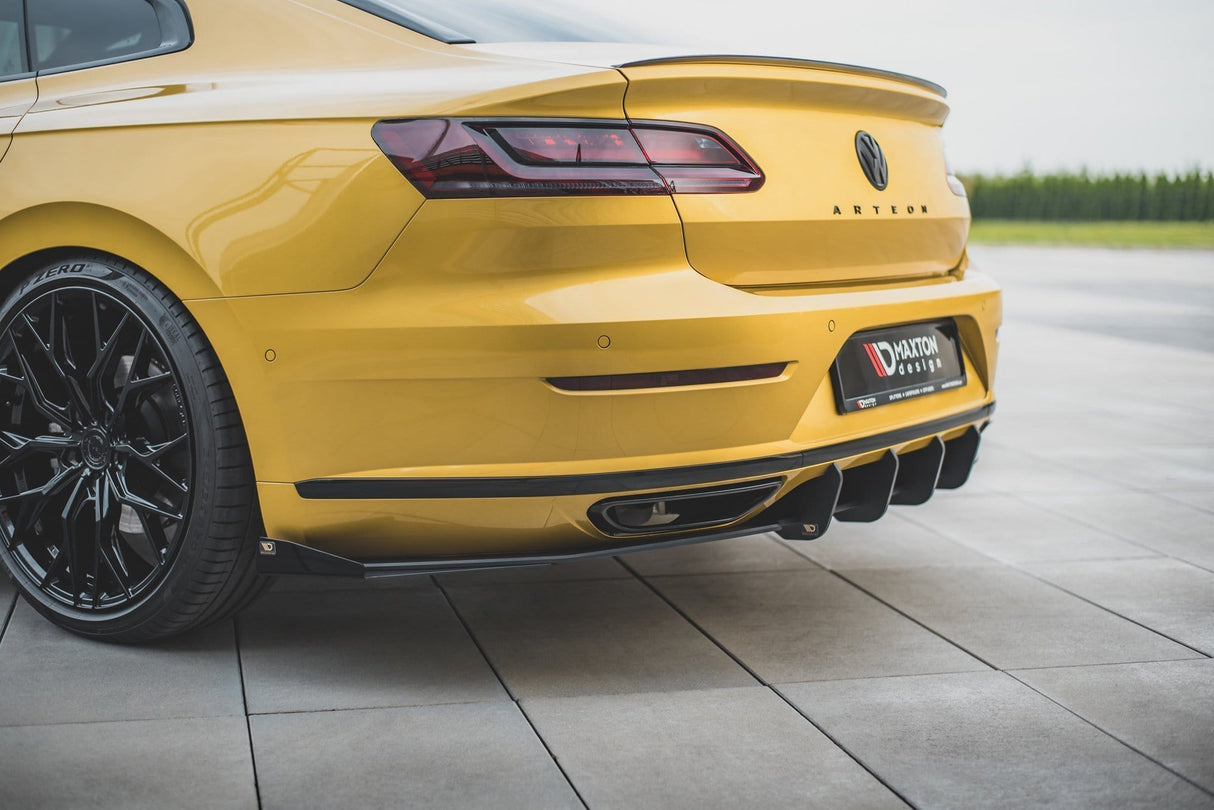 Maxton Design Racing Durability Rear Valance + Flaps Volkswagen Arteon R-Line