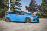 Maxton Design Racing Durability Side Skirts Diffusers + Flaps Ford Focus RS MK3