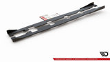 Maxton Design Racing Durability Side Skirts Diffusers + Flaps Ford Focus RS MK3