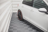 Maxton Design Racing Durability Side Skirts Diffusers + Flaps Volkswagen Golf Mk8 GTi / GTi Clubsport / R-Line