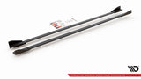 Maxton Design Racing Durability Side Skirts Diffusers + Flaps Volkswagen Golf Mk8 GTi / GTi Clubsport / R-Line
