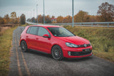 Maxton Design Racing Durability Side Skirts Diffusers + Flaps Volkswagen Golf GTi Mk6