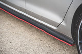 Maxton Design Racing Durability Side Skirts Diffusers | VW Mk7 GTI